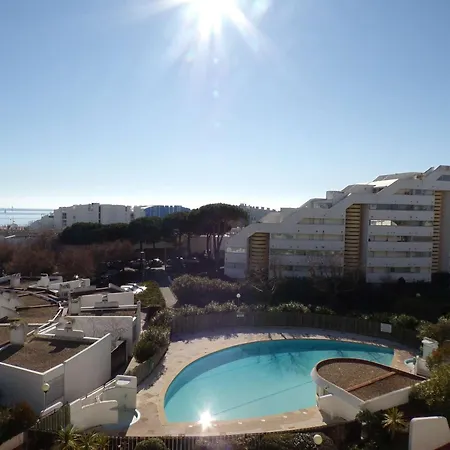 شقة 3 Pieces Avec Piscine, Proche Plage, Wifi, Parking - Ideal Familles - Fr-1-328-257 *